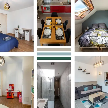 度假居 Maison 3 Min Zenith Et Stade - Parking, Wifi, Check-in Autonome